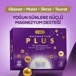 MİRADERM MAGNEZYUM PLUS 30 TABLET