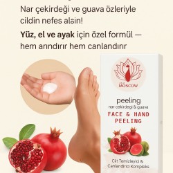 CİLT TEMİZLEYİCİ VE CANLANDIRICI KOMPLEKS PEELİNG KREM