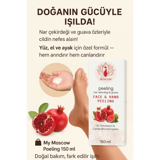 CİLT TEMİZLEYİCİ VE CANLANDIRICI KOMPLEKS PEELİNG KREM