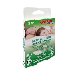 NEFES AÇICI BANT 3 ADET CANSINPLAST (VAPOR PATCH)