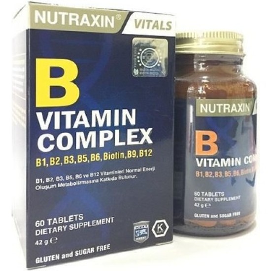 NUTRAXIN VITAMIN B COMPLEX 60 TABLET