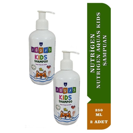 AQUAS KİDS ŞAMPUAN 250 ML 
