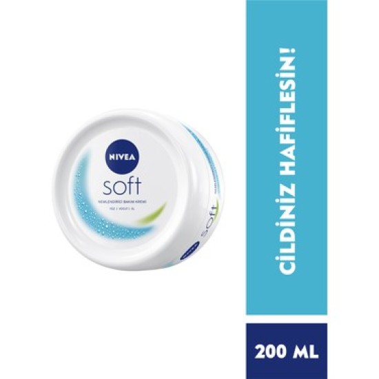 NİVEA SOFT KAVANOZ 200 ML