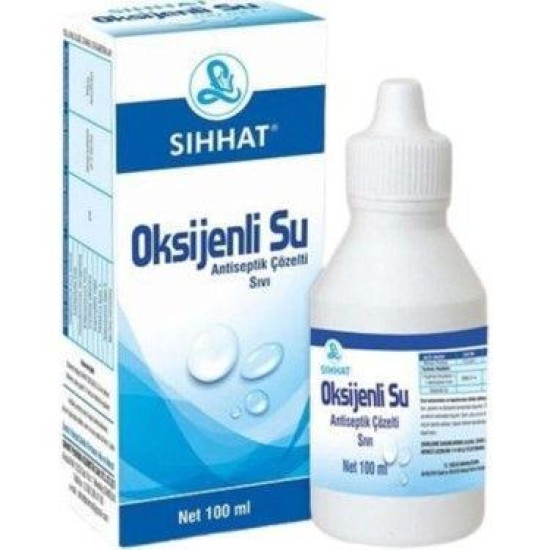 OKSİJENLİ SU 100 ML SIHHAT