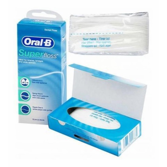 ORAL-B SÜPER FLOSS DİŞ İPİ 