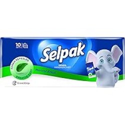 SELPAK MENDİL MENTHOLLÜ 10`LU