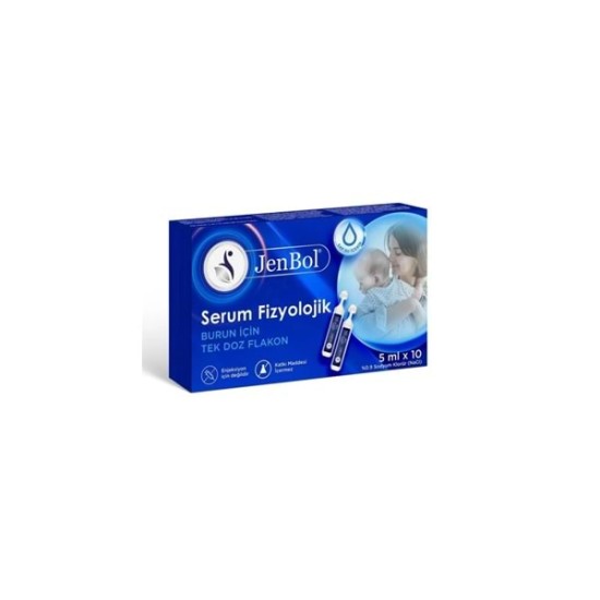 SERUM FİZYOLOJİK 5ML X 10 FLAKON JENBOL