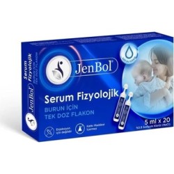 SERUM FİZYOLOJİK 5ML X 20 FLAKON JENBOL