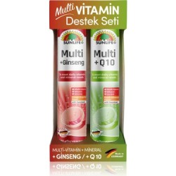 SUNLİFE MULTİVİTAMİN DESTEK PAKETİ (2'Lİ KOFRE)