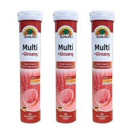 SUNLİFE MULTİVİTAMİN GİNSENG 20 EFF TABLET