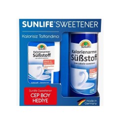 SUNLİFE SWEETENER (TATLANDIRICI)1200+300 TABLET CEP BOY HEDİYELİ SET