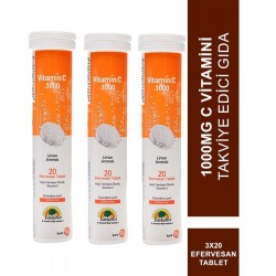SUNLİFE VİTAMİN C 1000 MG 20 EFF TABLET
