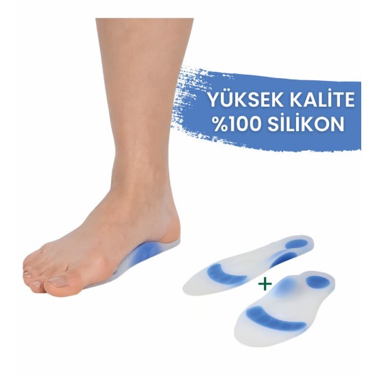 SİLİKON TABANLIK ARK DESTEKLİ YÜKSEK XXL (43-45) SMOOTHFİX
