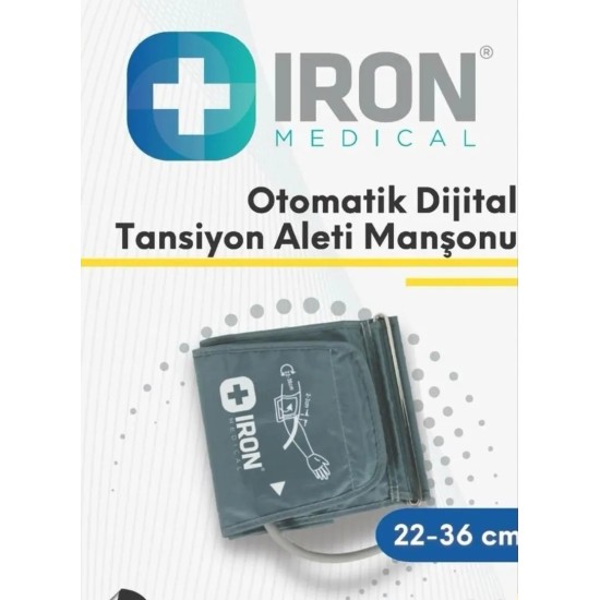 TANSİYON ALETİ MANŞONU İRON 22-36 CM