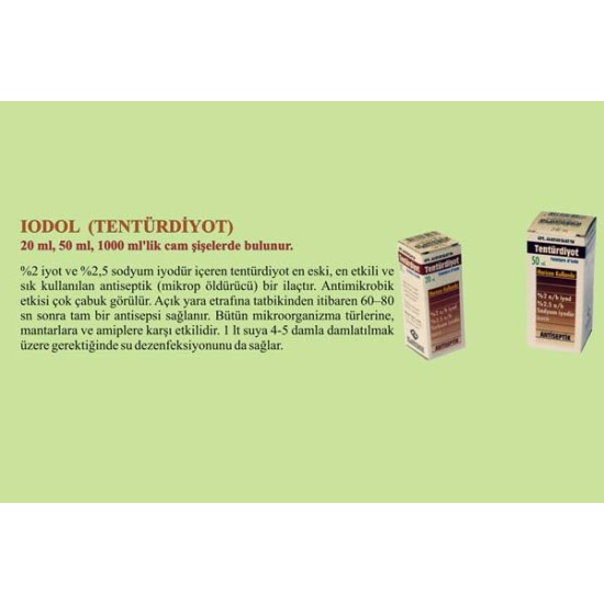 TENTÜRDİYOT 20 ML OLGUNSOY