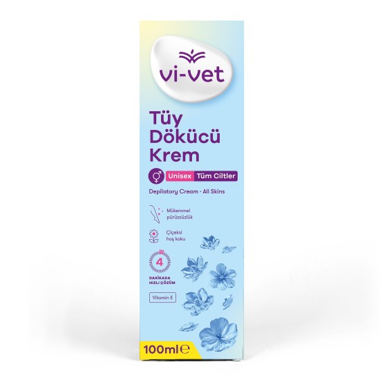TÜY DÖKÜCÜ KREM Vİ-VET 100 ML TÜY DÖKÜCÜ KREM Vİ-VET 100 ML