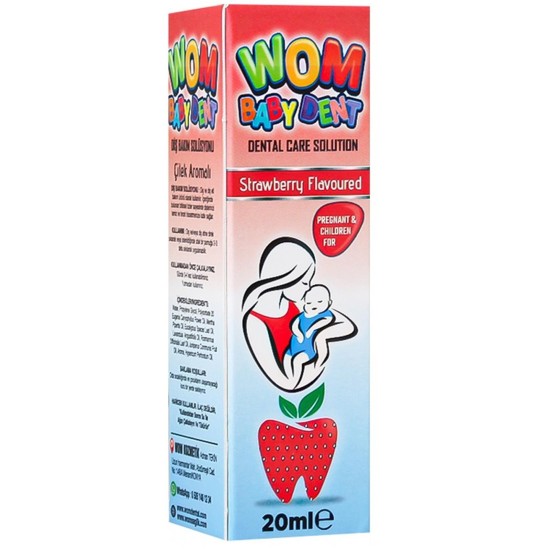 WOM BABY DENT DİŞ BAKIM SOLÜSYONU 20 ML