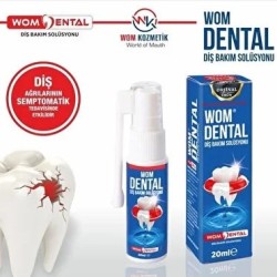 WOM DENTAL DİŞ BAKIM SOLÜSYONU 20 ML