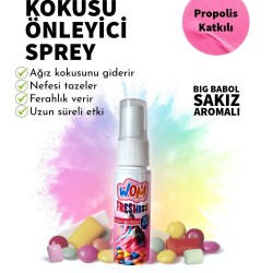 WOM FRESHISS AĞIZ SPREYİ - BIGBABOL  AROMALI 