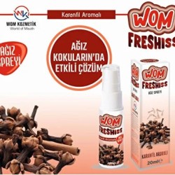 WOM FRESHISS AĞIZ SPREYİ - KARANFİL  AROMALI