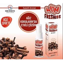 WOM FRESHISS AĞIZ SPREYİ - KARANFİL  AROMALI