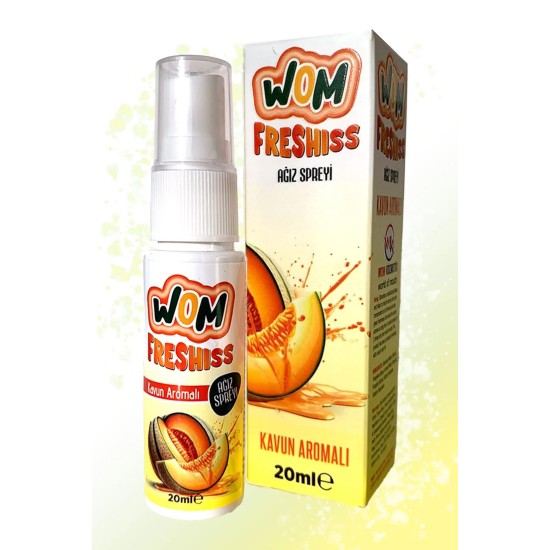 WOM FRESHISS AĞIZ SPREYİ - KAVUN  AROMALI