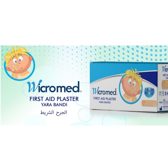 WİCROMED YARA BANDI TEKSTİL 30'LU 