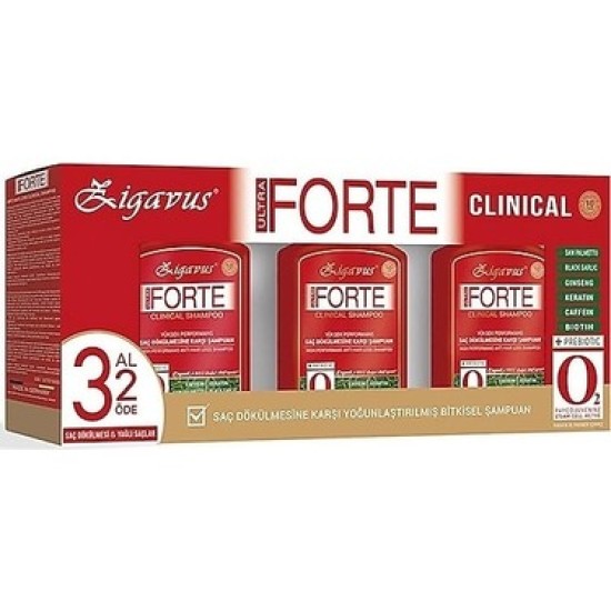ZIGAVUS FORT ŞAMPUAN KURU/NORMAL 3 AL 2 ÖDE